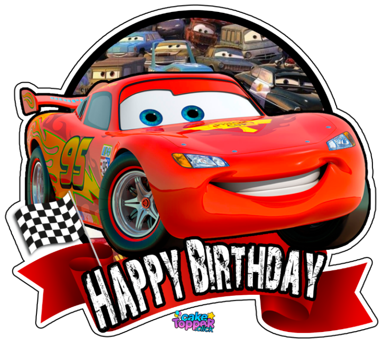 cars Lightning McQueen Happy Birthday