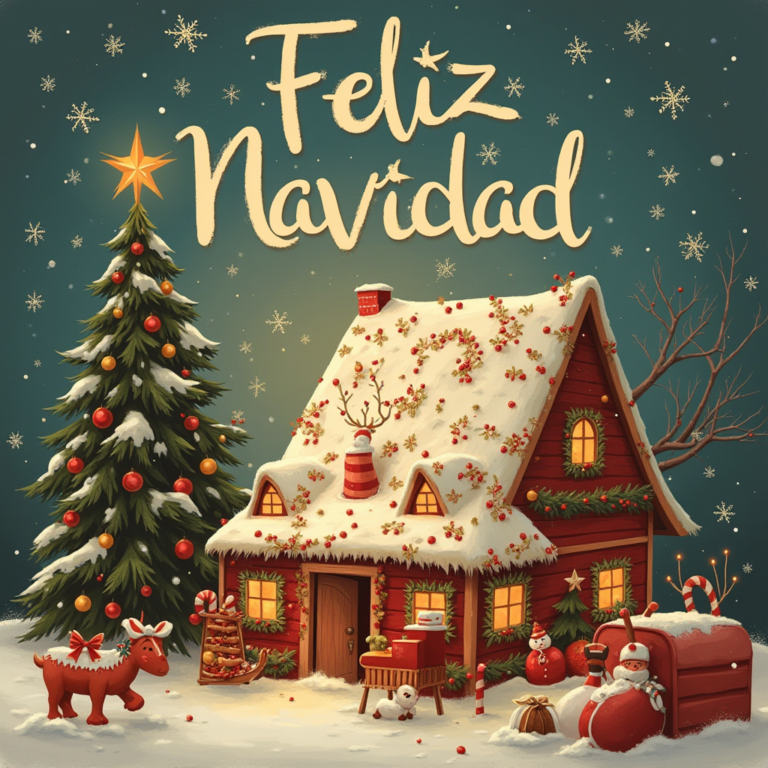 feliz navidad solo letras caketopper.click