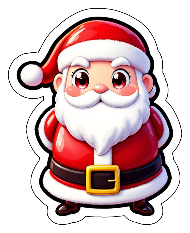 imagen de santa claus para imprimir