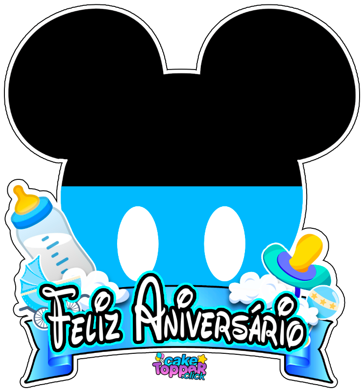 mickey baby imagen Feliz Aniversario ideas