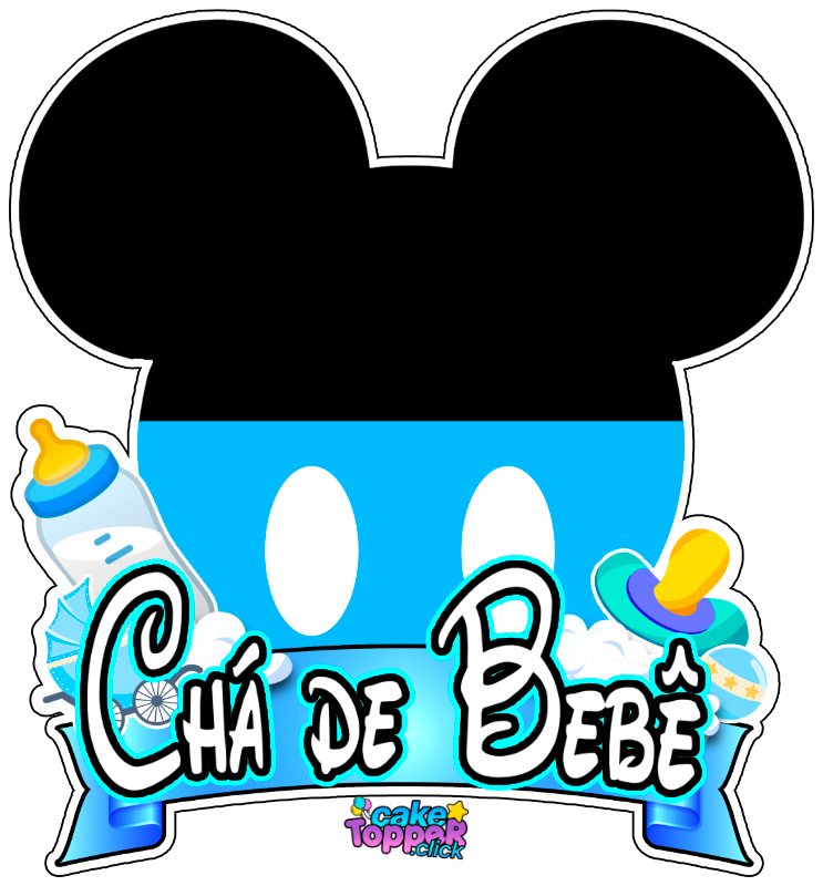 mickey beby imagen chá de bebê png-free