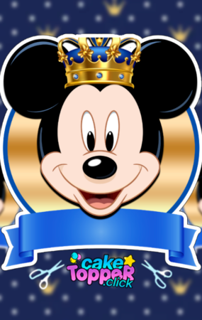 mickey corona mickey princess