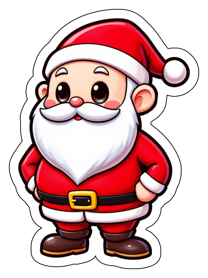 dibujos de santa claus