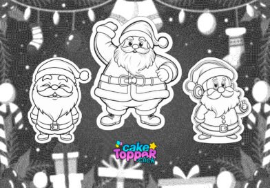 4 Drawings of Santa Claus to Color and Print for Free