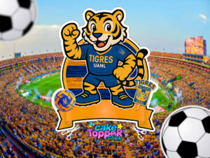Cake Toppers o Decorativo de tortas 1 portada post tigres futbol